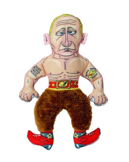 Rootin’ Tootin’ Putin Cat Toy- 8” Political Parody