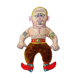 Rootin’ Tootin’ Putin Cat Toy- 8” Political Parody