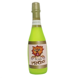 Silly Squeakers® Wine Bottle - Purr Psycho